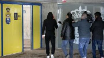 Las Palmas aparta a Nauzet del equipo tras su altercado