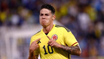 James Rodríguez, 10 de la Selección Colombia