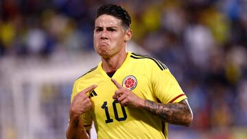 James Rodríguez, 10 de la Selección Colombia