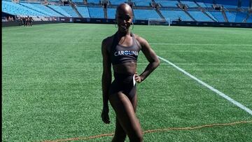 The NFL celebrates Pride Month with the news of its first openly transgender cheerleader, joining the Carolina Panthers “TopCats” squad.
