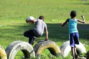 El fútbol como medio para salir de la pobreza infantil en Honduras