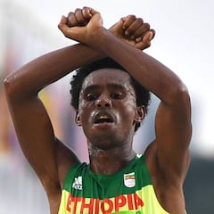 El gesto político del medallista etíope: "Podrían matarme..."