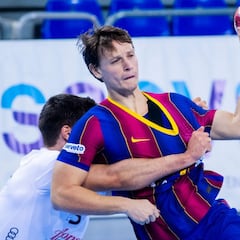 El Barça sentenció al Cuenca en el Palau en la primera mitad