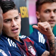 DT de Bayern recibe a James motivado y con nivel
