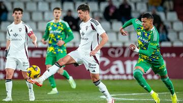 Partido de la jornada 26 de la Segunda División 2024-2025 de la liga de fútbol española, Liga Hypermotion, entre Albacete-Zaragoza disputado el 07/02/2025 en el Carlos Belmonte. Foto Josema Moreno