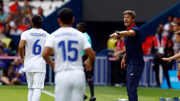 Santi Denia, seleccionador olímpico de fútbol masculino.