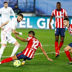 Derbi Madrileño: lesionados y sancionados para el Atlético - Real Madrid