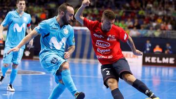 Resumen y resultado del Movistar Inter - Osasuna (2-1): Movistar Inter, a semifinales