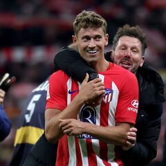 El Atleti sobrevive al fin de año