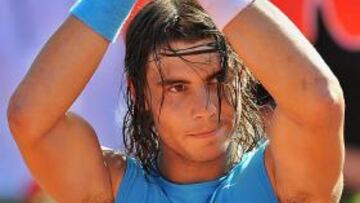 <b>IMPARABLE.</b> Nadal ganó a Gremelmayr por 6-1 y 6-0.