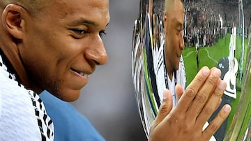 The Frenchman spoke after winning his first title with Real Madrid.