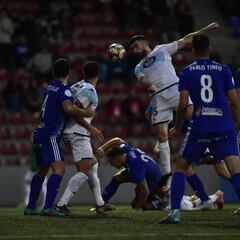 Pablo Vázquez, central de guardia y pichichi del Deportivo