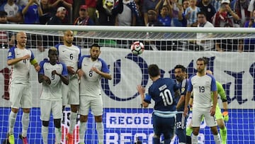 Gol de Lionel Messi a Argentina en 2016