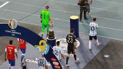 La espera de Cagigao y el gesto emotivo entre Chile y Argentina