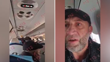 Documento realmente duro: un pasajero graba la tragedia del avi車n desde dentro