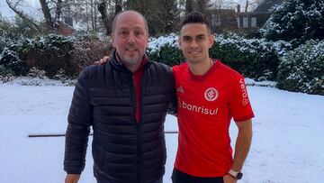 Rafael Santos Borré, nuevo jugador de Inter de Porto Alegre.