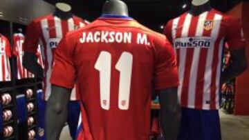 Jackson Martínez lucirá el dorsal número '11'