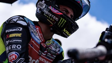 Fabio Di Giannantonio con la Ducati del VR46 de MotoGP.