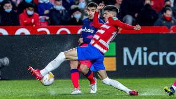 22/12/21  PARTIDO DE PRIMERA DIVISION  GRANADA CF - ATLETICO DE MADRID  ANGEL CORREA - CARLOS NEVA