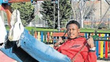 Glory juega en el Infantil A y el sábado marcó 9 goles.