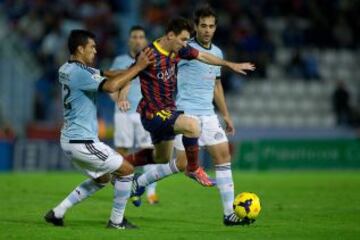 Celta de Vigo-Barcelona. Messi.