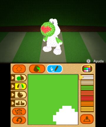 Captura de pantalla - Poochy &amp; Yoshi&#039;s Woolly World (3DS)