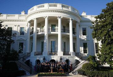 Así fue la visita de los Bucks a la Casa Blanca