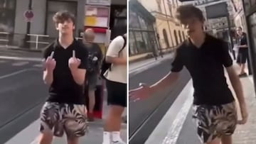 Unexpected hero saves pregnant woman from violent stranger in stunning act of bravery