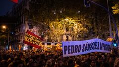 Investidura de Sánchez y manifestaciones en Ferraz por la amnistía | Noticias del 8 de noviembre