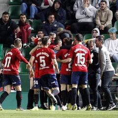 Un Osasuna de récord logra la mejor puntuación de su historia