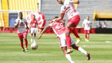 Patriotas complicó a Santa Fe y se llevó un empate de Bogotá.