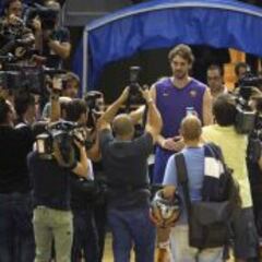 Pau Gasol y el Barcelona: "No sé nada, a mí qué me cuentas"