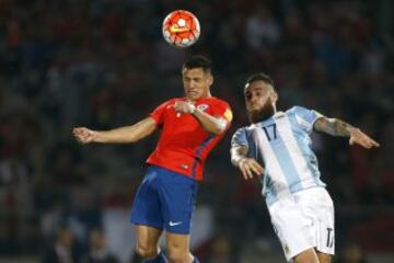 Chile vs Argentina, en imágenes