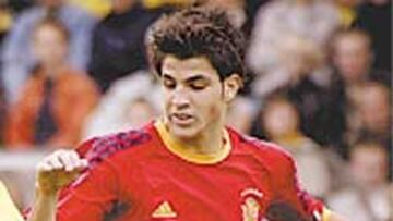 Cesc debutó con la Sub-21.