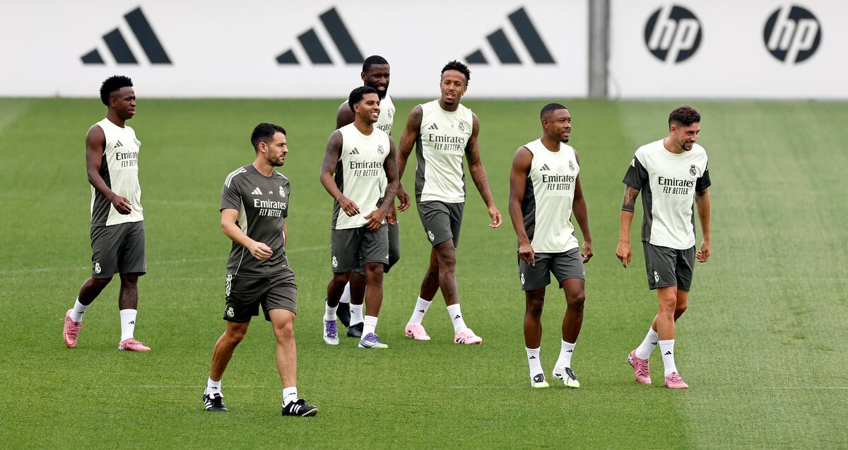 18/08/2025 ENTRENAMIENTO REAL MADRID GRUPO