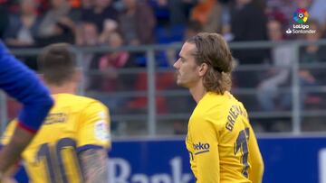 El gesto que predijo la gran conexión Messi-Griezmann