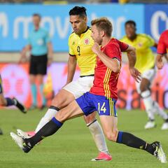 Selección Colombia, con historial positivo jugando en España
