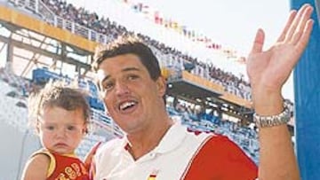 <b>CINCO JUEGOS OLÍMPICOS. </b>Jesús Rollán dijo adiós al waterpolo como jugador tras los Juegos de Atenas.