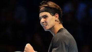 Rafa Nadal debuta con una victoria sufrida ante Fish