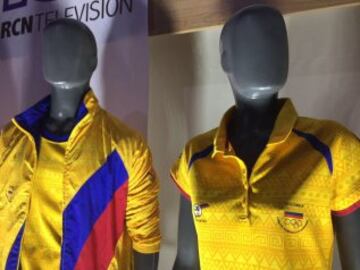 El Comité Olímpico Colombiano presentó los uniformes y equipación deportiva que usará la delegación de Colombia en los Olímpicos de Rio 2016.