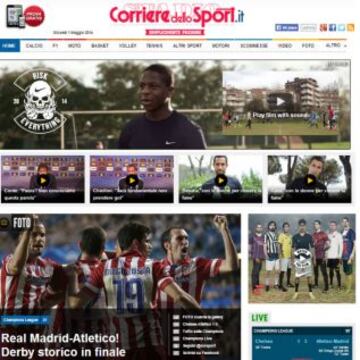 Portadas de la prensa extranjera