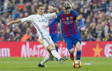 Messi and Ronaldo continue in the race to 100 European goals