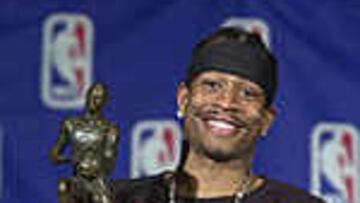 Iverson fue elegido MVP de la temporada regular.