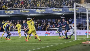 Enes Unal marca el 2-1 en el Villarreal-Atl&eacute;tico de la 2017-18