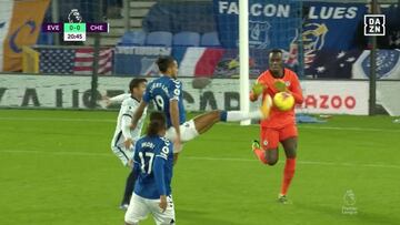 Imaginen lo que se le pasó a Kepa por la cabeza: liada impresionante de Mendy