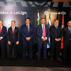 Tebas dio la bienvenida a los ascendidos: "Respetad las normas"