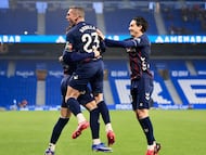 02/04/26 PARTIDO SEGUNDA DIVISION JORNADA 33
REAL SOCIEDAD B SOCIEDADB FILIAL - EIBAR
PRIMER GOL ARBILLA 0-1 ALEGRIA