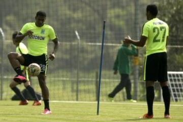 Nacional preparó así el clásico ante Millonarios