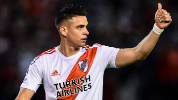 Rafael Santos Borré es el máximo goleador de la Superliga Argentina
