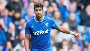 Eduardo Herrera disputó 20' en la derrota del Rangers en casa